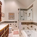 Lodge at Snowy Point Luxury Breckenridge Vacation Rental - Bunk Room Bathroom