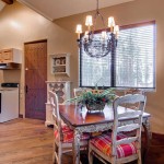 Luxury Vacation Rental in Breckenridge Colorado - Guest Villa Dining Area - Eagles Nest Suite