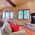 Luxury Vacation Rental in Breckenridge Colorado - Guest Villa Living Room - Eagles Nest Suite